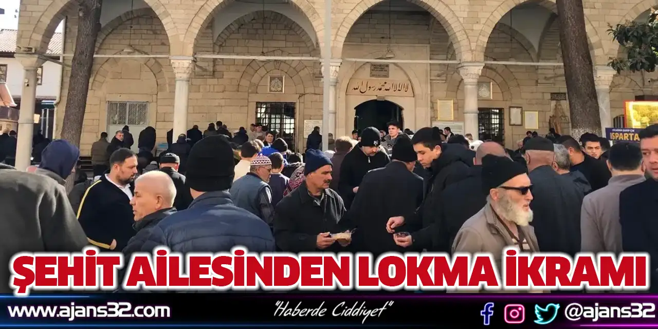 Şehit Ailesinden Lokma İkramı