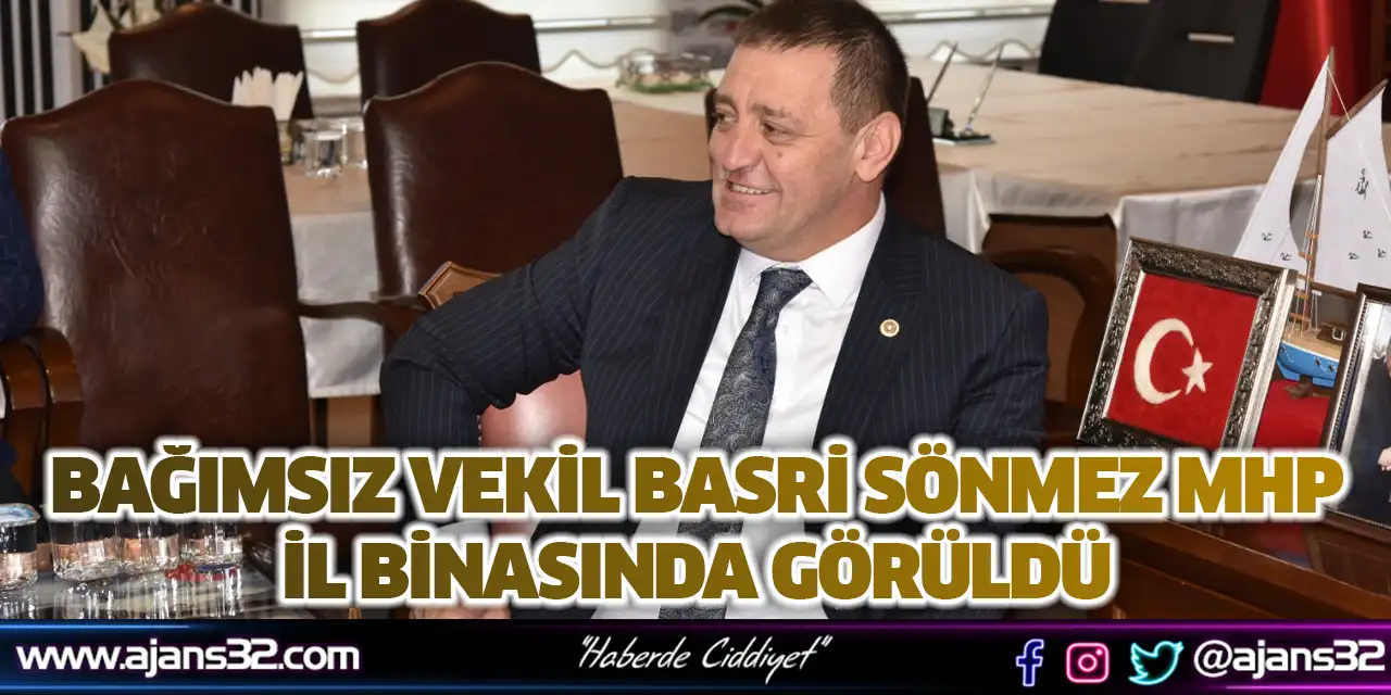 Bağımsız Vekil Basri Sönmez MHP İl Binasında Görüldü