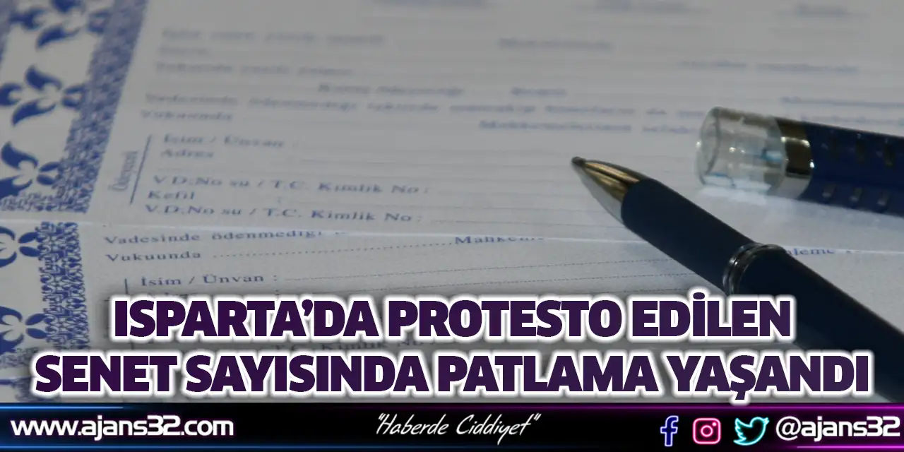 Isparta’da Protesto Edilen Senet Sayısında Patlama Yaşandı