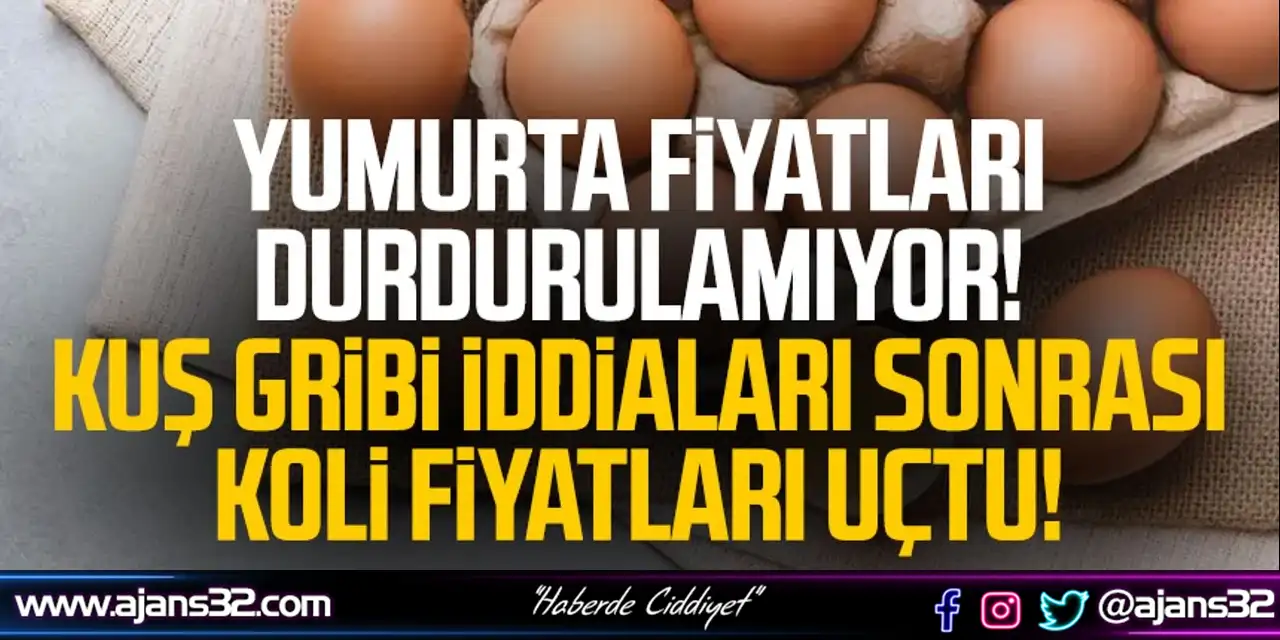 Yumurta Fiyatları Kuş Gribinden Etkilendi