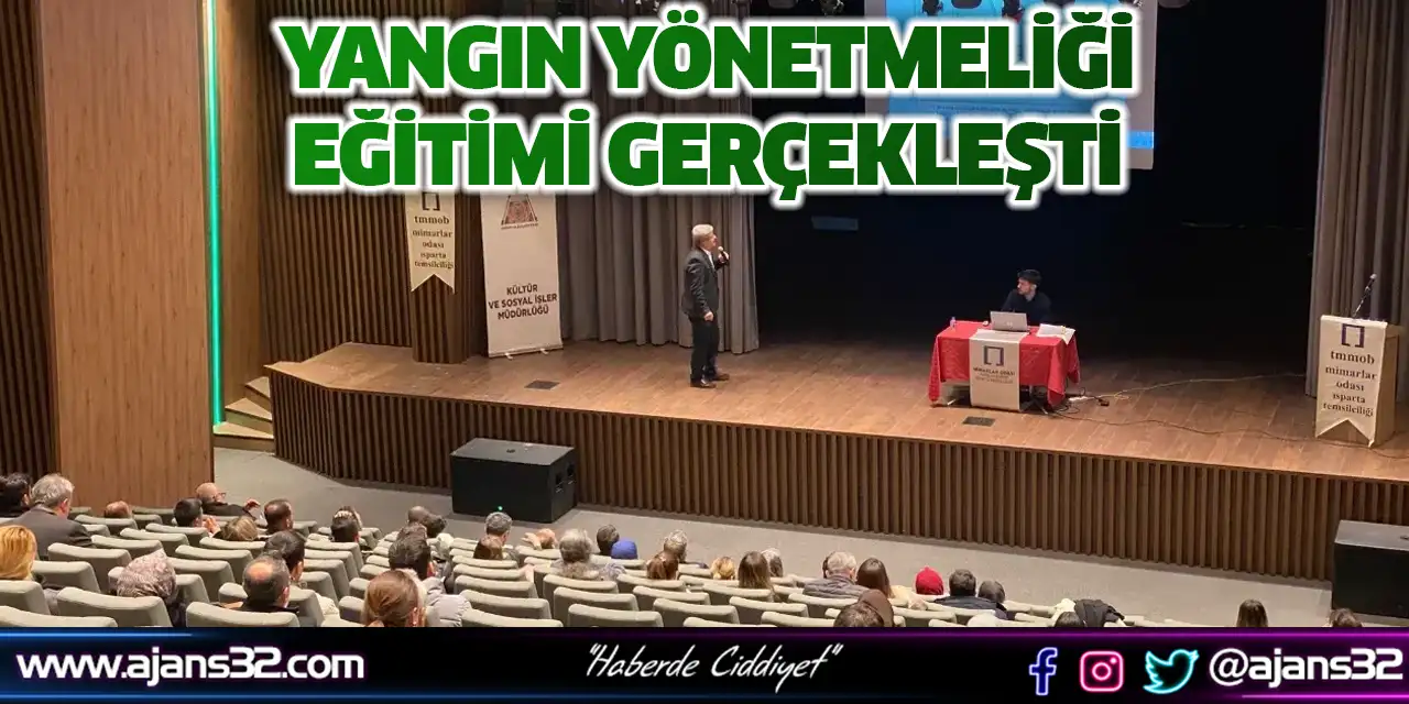 Yangın Yönetmeliği Eğitimi Gerçekleşti