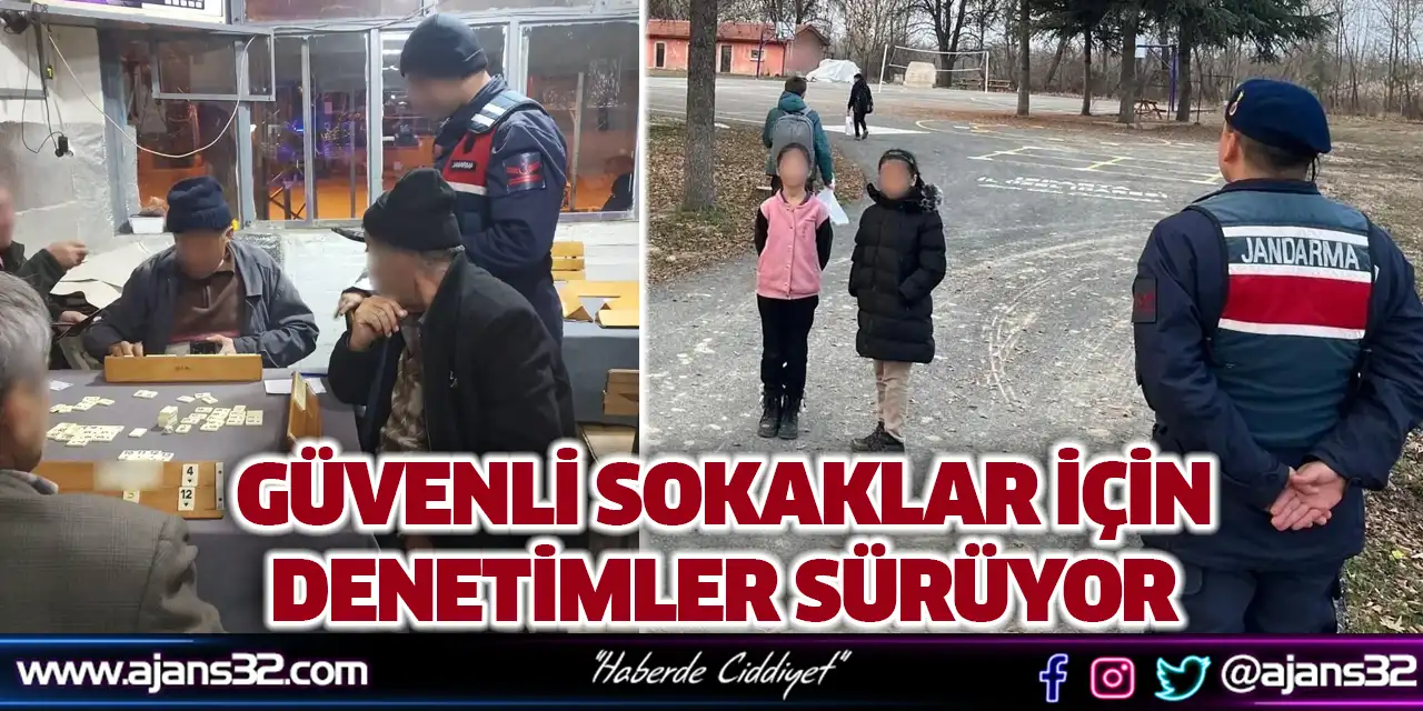 Güvenli Sokaklar İçin Denetimler Sürüyor