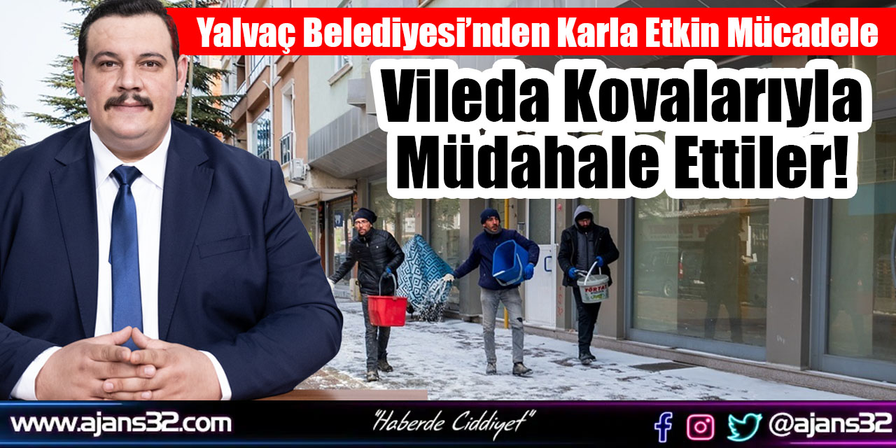 Vileda Kovalarıyla Müdahale Ettiler!