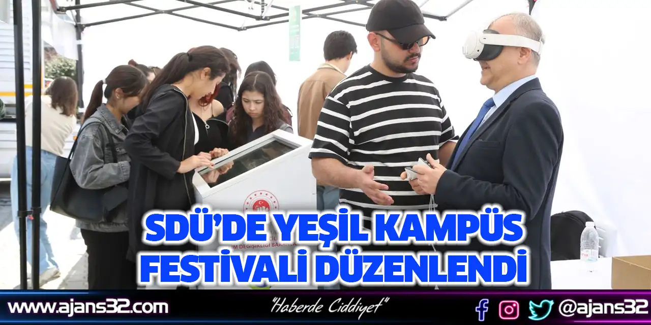 SDÜ’de Yeşil Kampüs Festivali Düzenlendi