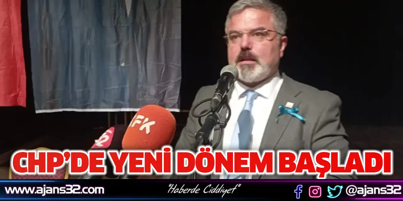 CHP’de Yeni Dönem Başladı