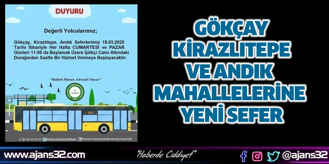 Gökçay, Kirazlıtepe ve Andık Mahallelerine Yeni Sefer