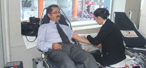 Isparta Telekom’dan Kızılay’a Kan Bağışı