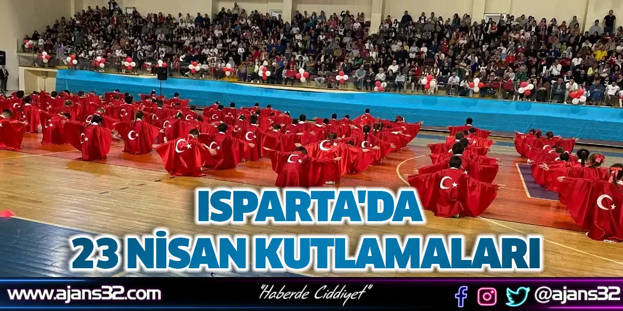 Isparta'da 23 Nisan Kutlamaları