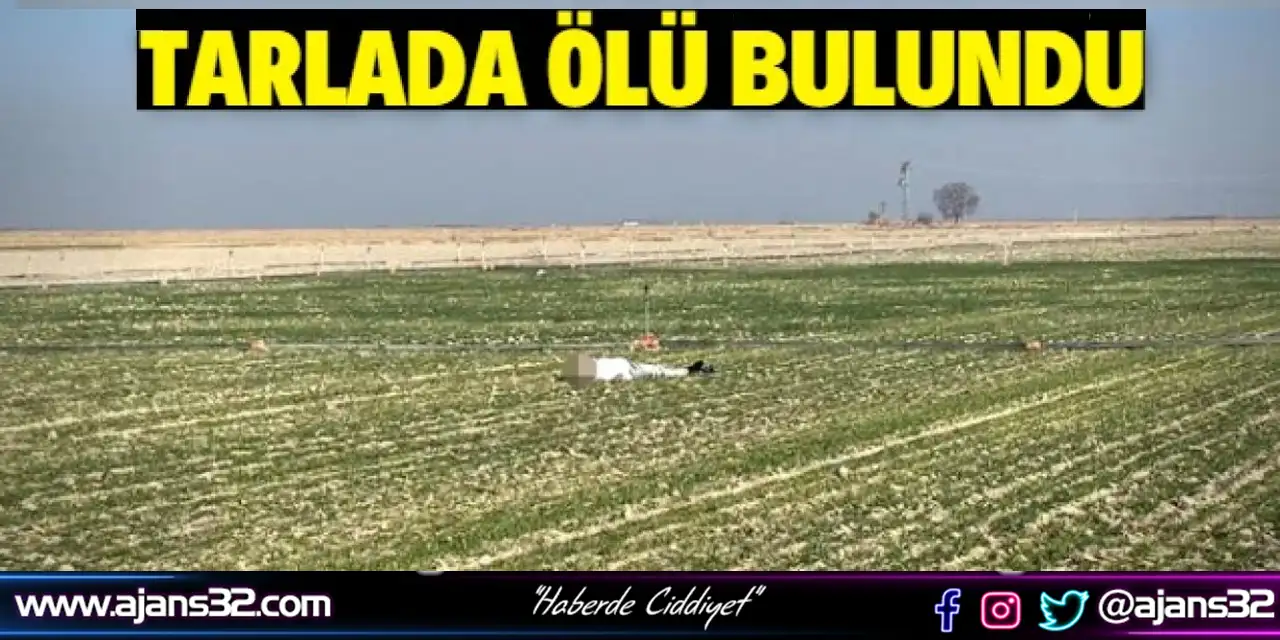 Tarlada Şüpheli Ölüm