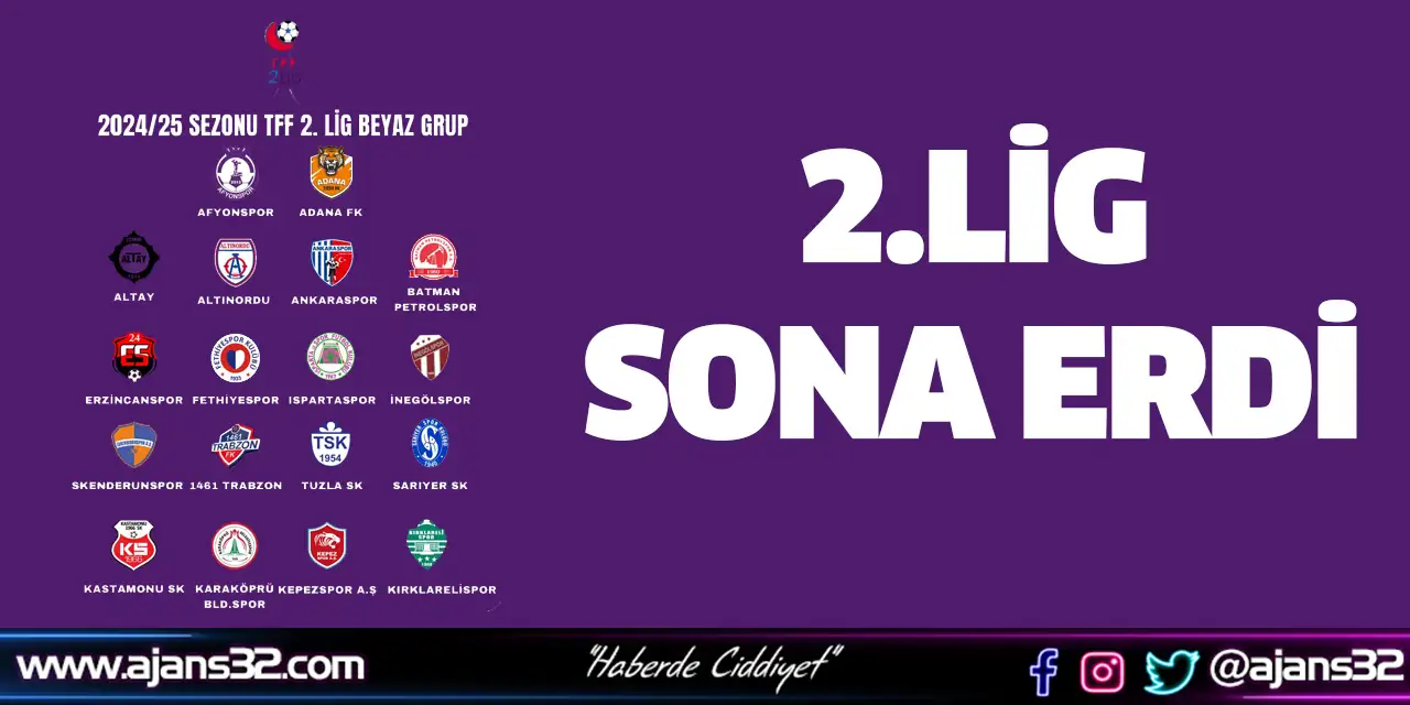 2.Lig Sona Erdi