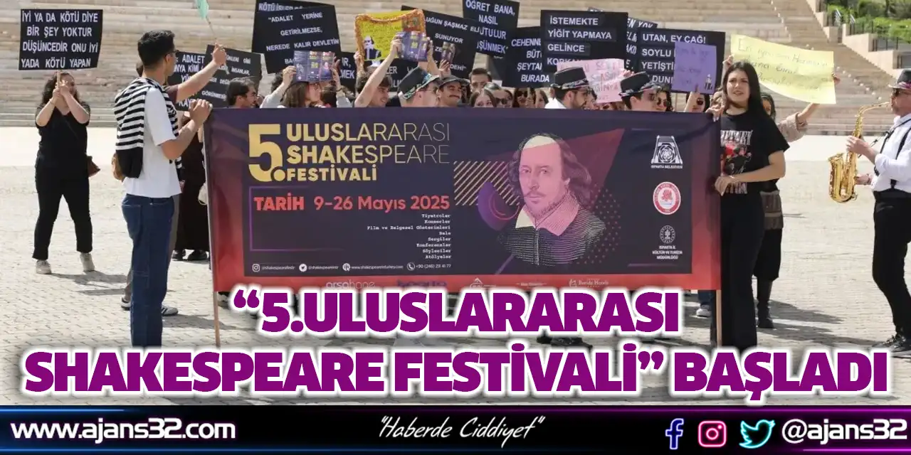 “5.Uluslararası Shakespeare Festivali” Başladı