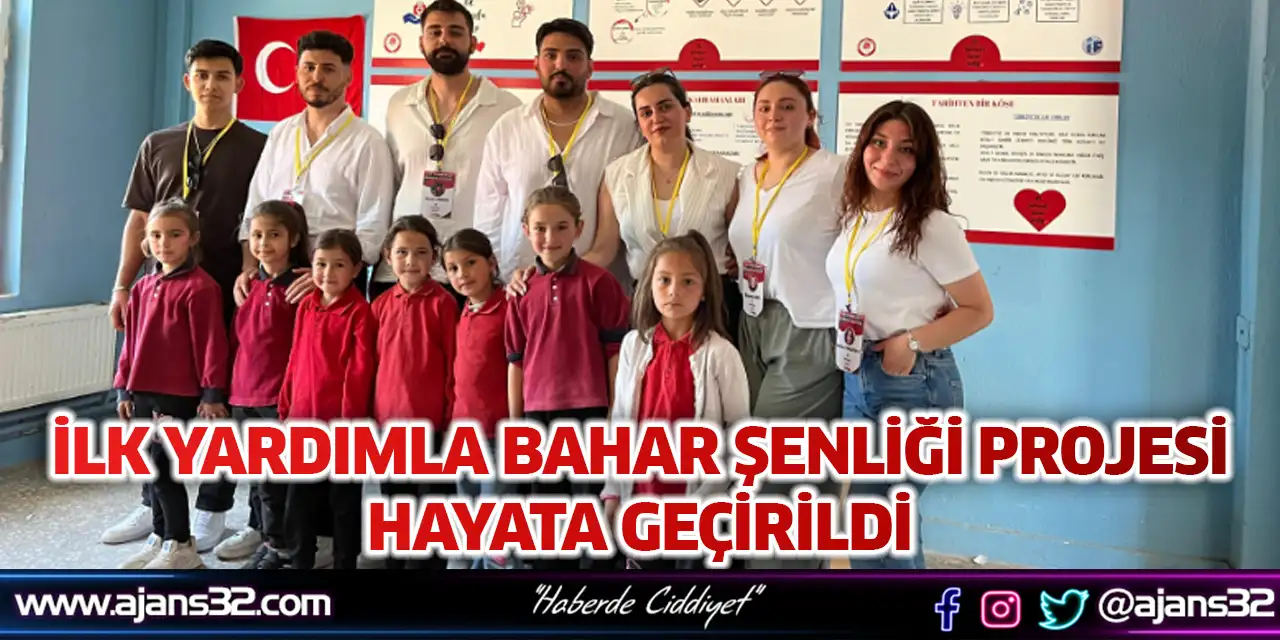 İlk Yardımla Bahar Şenliği Projesi Hayata Geçirildi