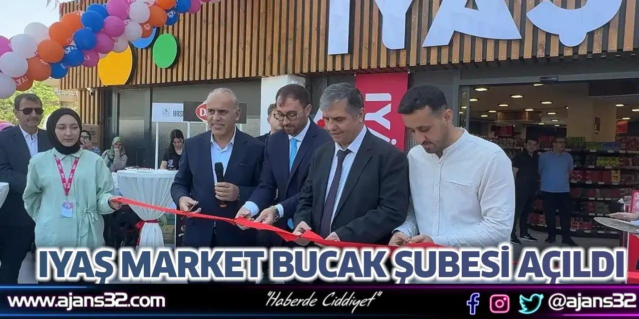 IYAŞ Market Bucak Şubesi Açıldı