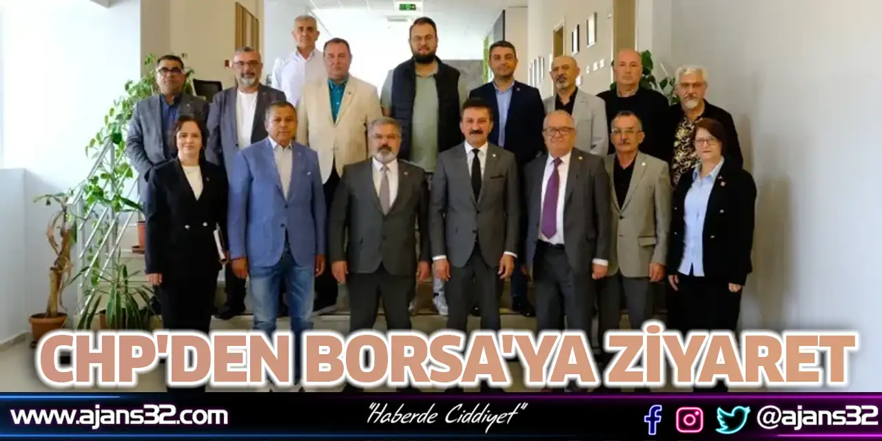 CHP'den Borsa'ya Ziyaret