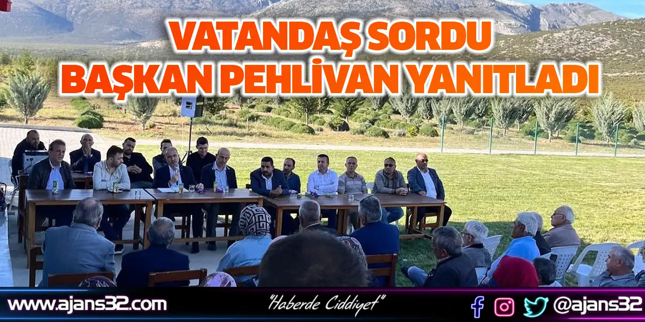 Vatandaş Sordu Başkan Pehlivan Yanıtladı