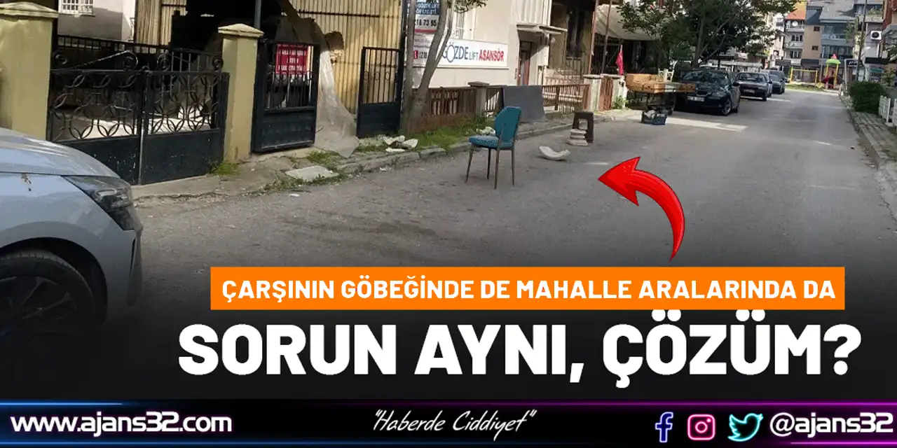 Çarşının Göbeğinde De Mahalle Aralarında Da Sorun Aynı. Çözüm?