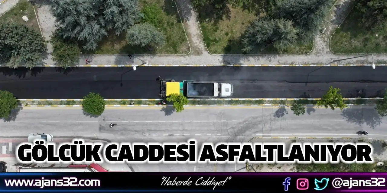Gölcük Caddesi Asfaltlanıyor