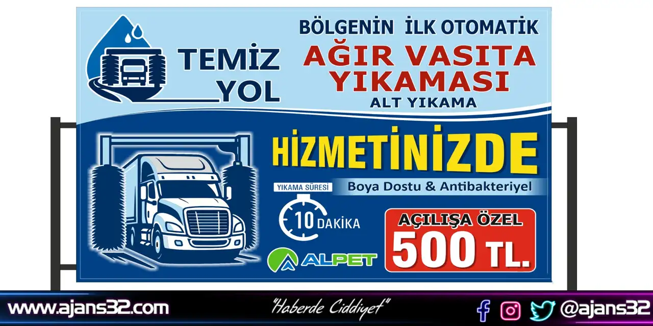 Bölgenin İlk Otomatik Ağır Vasıta Yıkama Tesisi Açılıyor