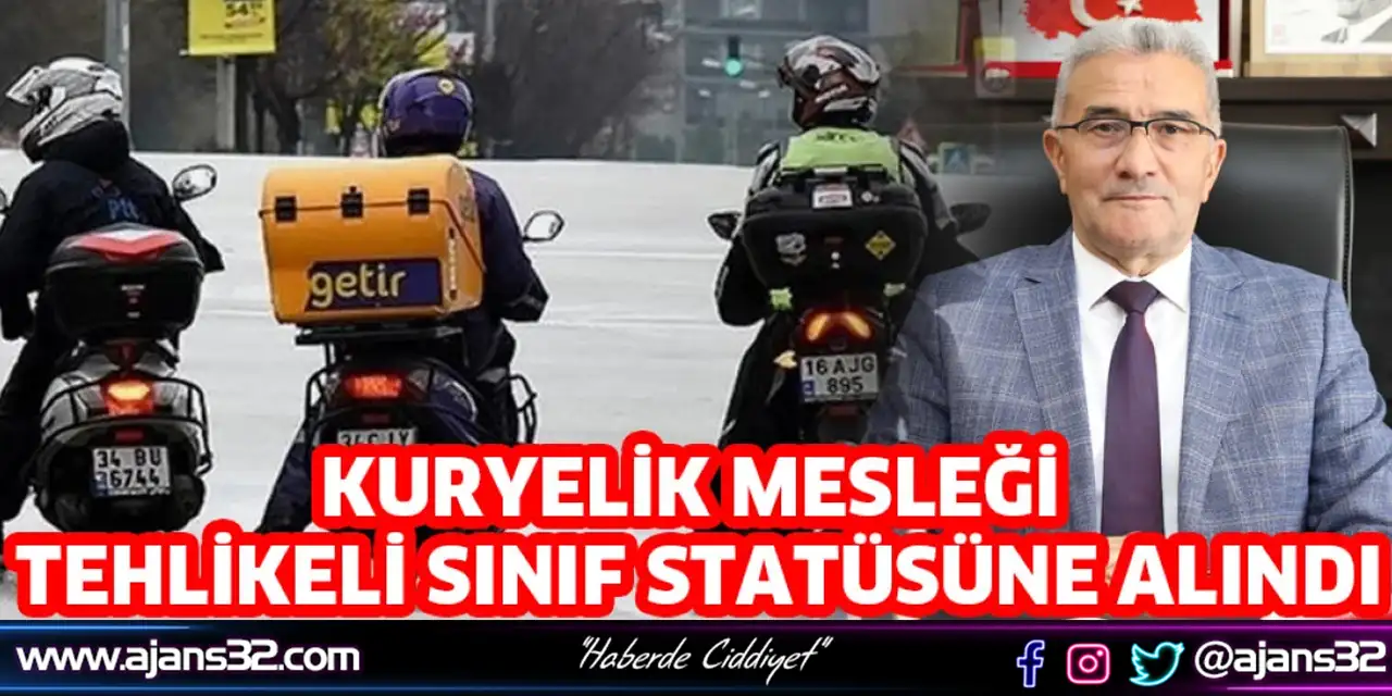 Kuryelik Mesleği Tehlikeli Sınıf Statüsüne Alındı