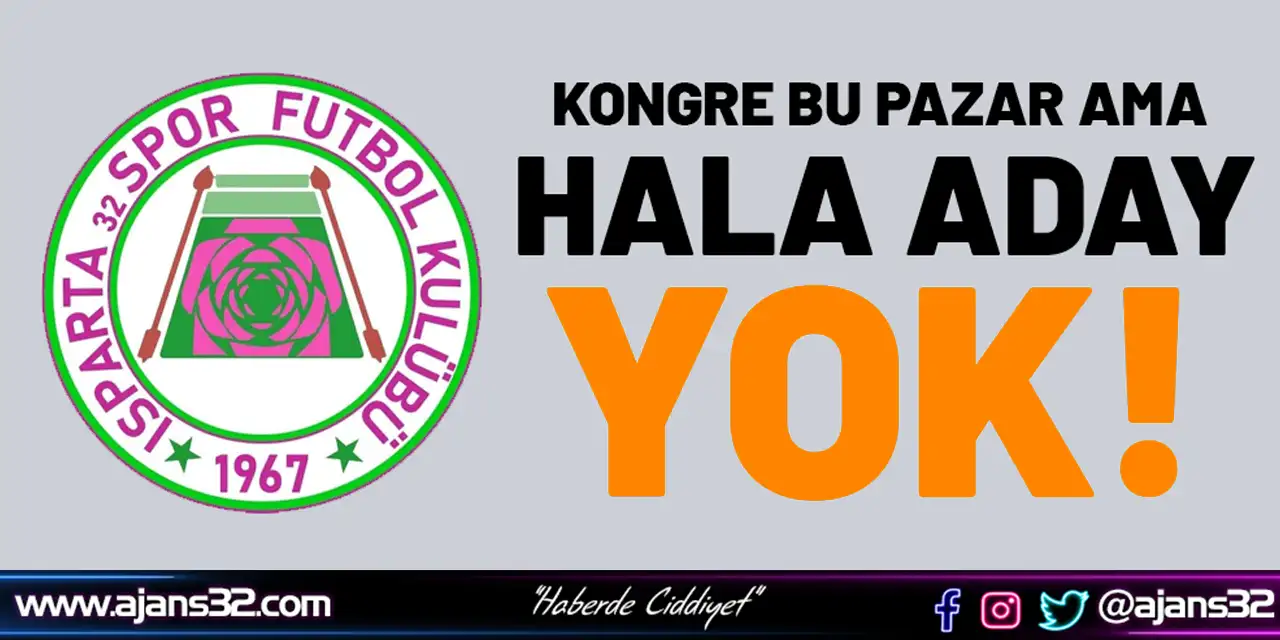 Kongre Bu Pazar Ama Hala Aday Yok!