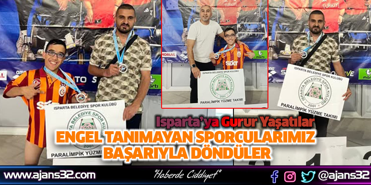 Engel Tanımayan Sporcularımız Başarıyla Döndüler