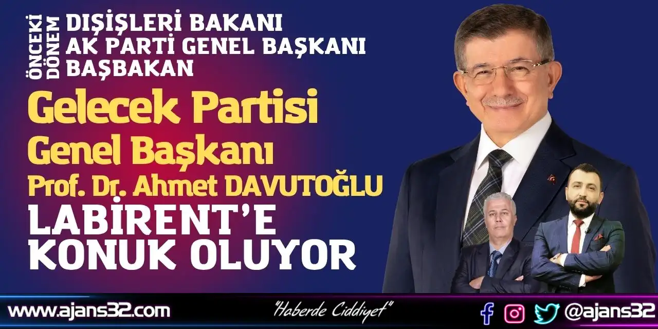 Davutoğlu, Labirent Programına Konuk Oluyor