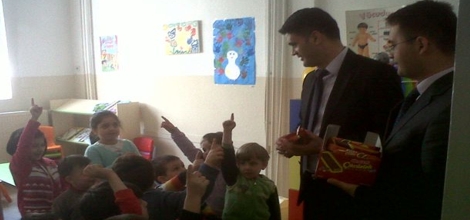 Sürat Kargo Pırlanta Anaokulunu Ziyaret Etti