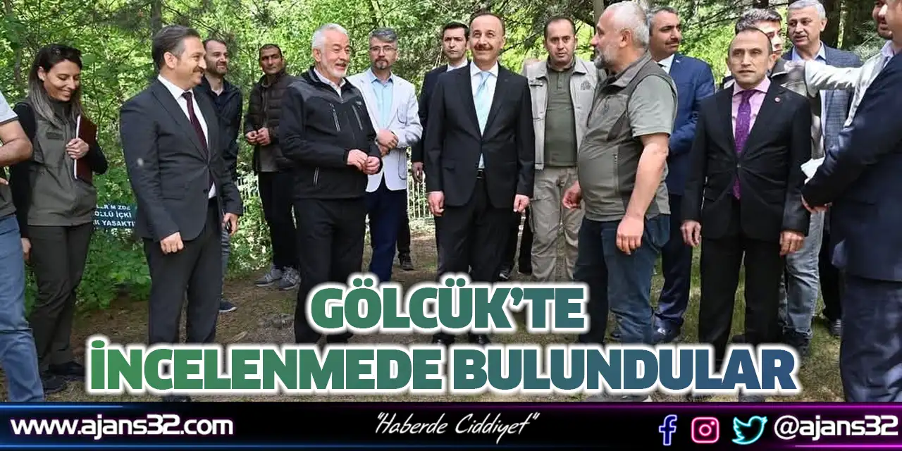 Gölcük’te İncelenmede Bulundular
