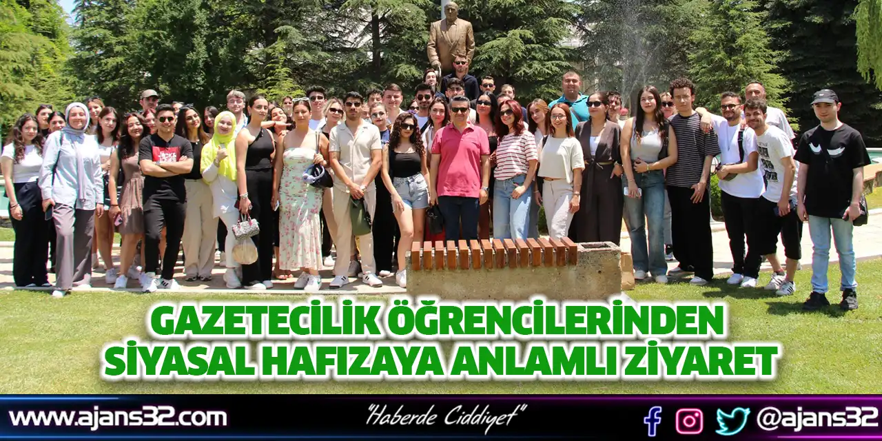 Gazetecilik Öğrencilerinden Siyasal Hafızaya Anlamlı Ziyaret