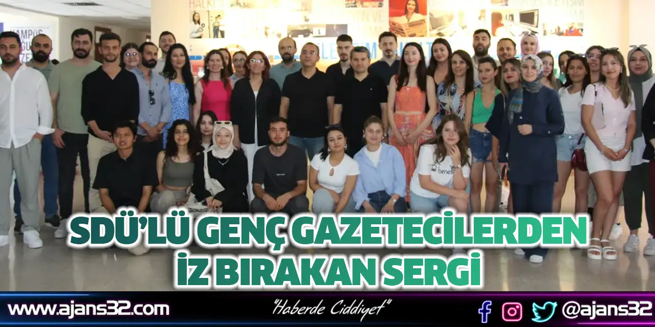 Sdü’lü Genç Gazetecilerden İz Bırakan Sergi