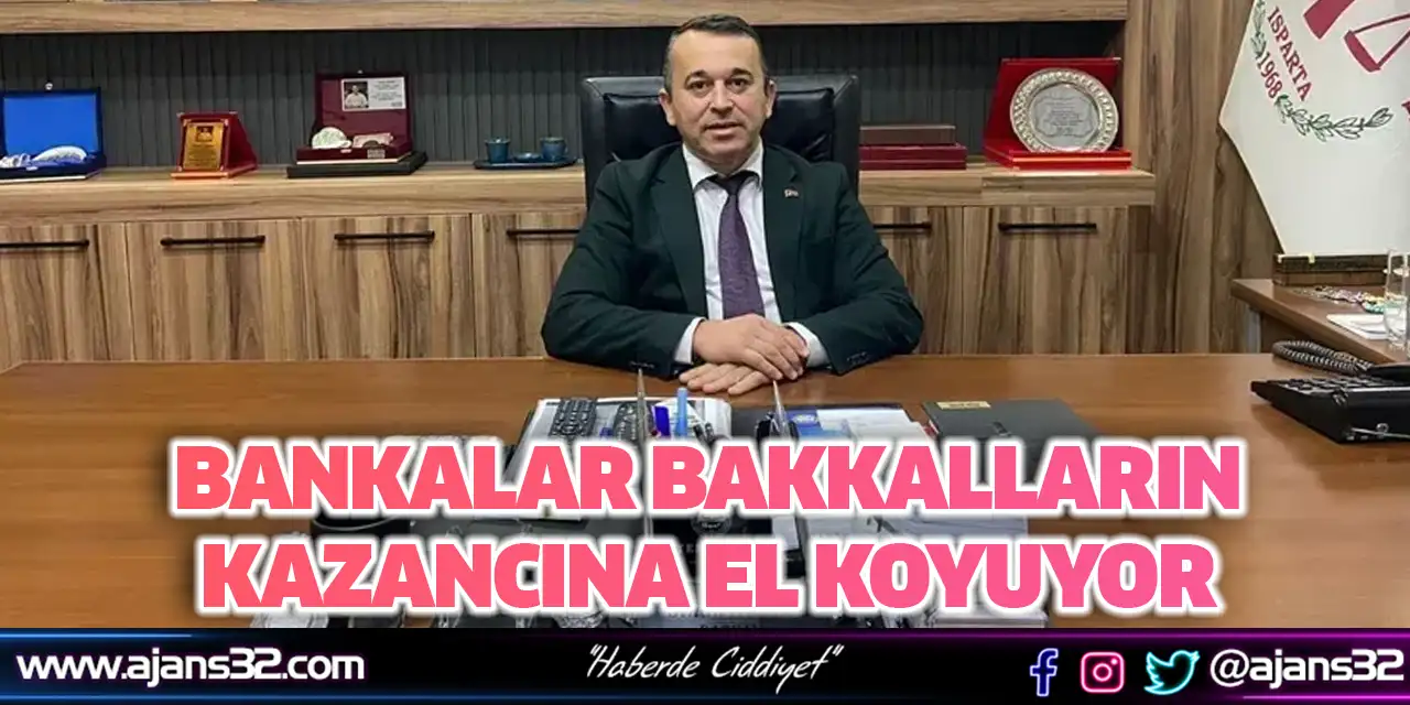 Bankalar Bakkalların Kazancına El Koyuyor