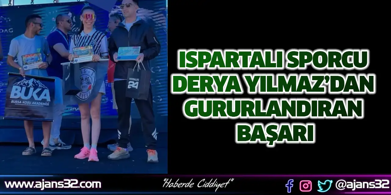 Ispartalı Sporcu Derya Yılmaz’dan Uludağ’da Gururlandıran Başarı