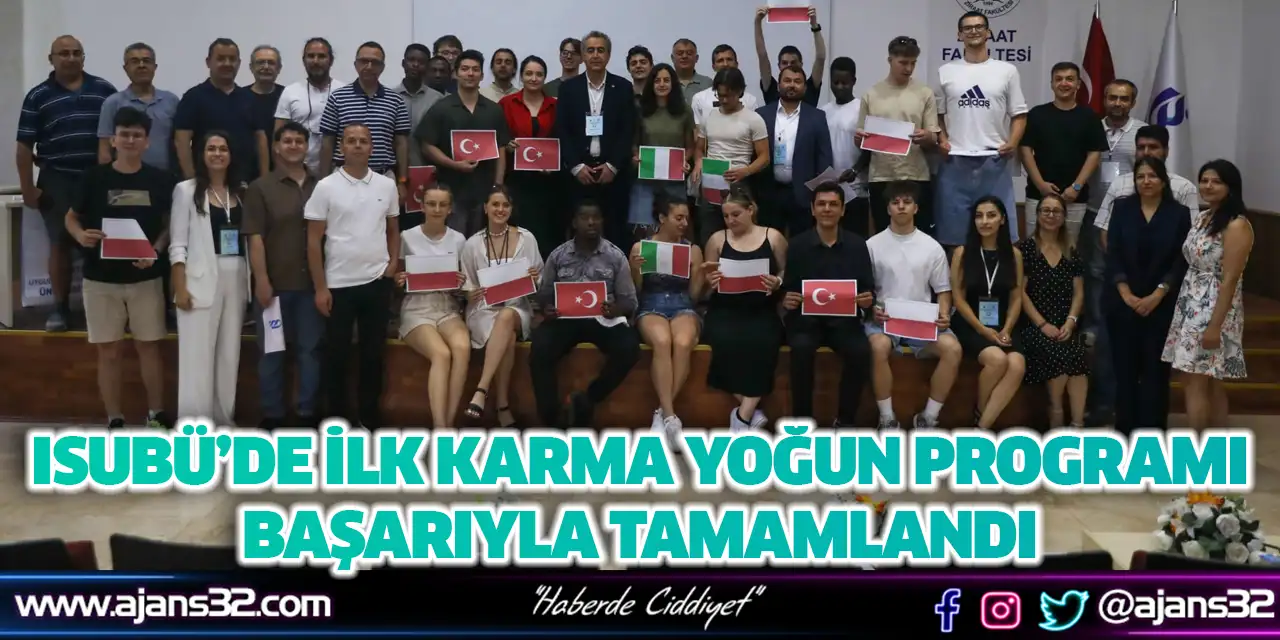 İlk Karma Yoğun Programı Başarıyla Tamamlandı