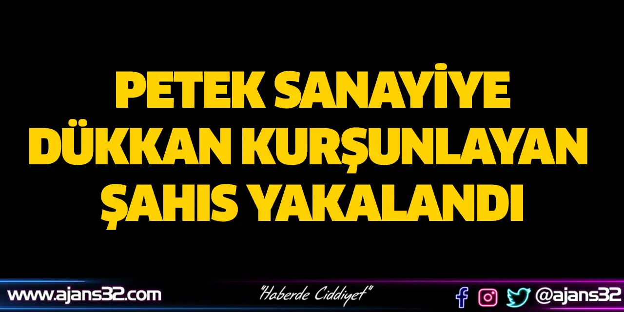 Dükkanı Kurşunlayan Şahıs Yakalandı