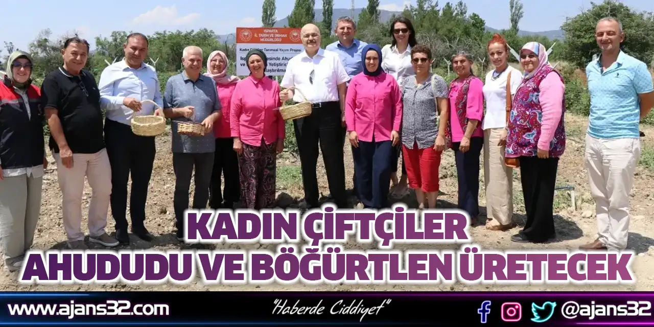 Kadın Çiftçiler Ahududu Ve Böğürtlen Üretecek
