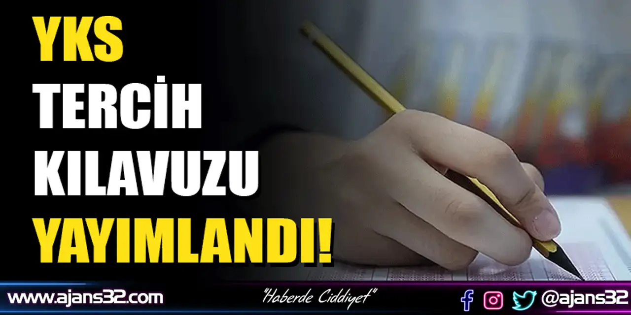 2025 Yks Tercih Kılavuzu Yayınladı