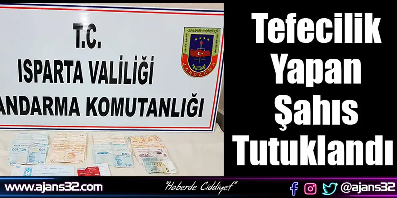 Isparta'da Tefecilik Operasyonu