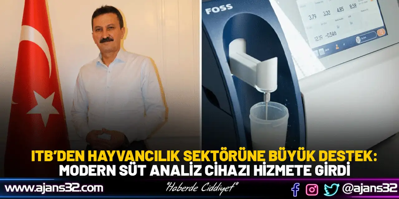 Itb’den Hayvancılık Sektörüne Büyük Destek