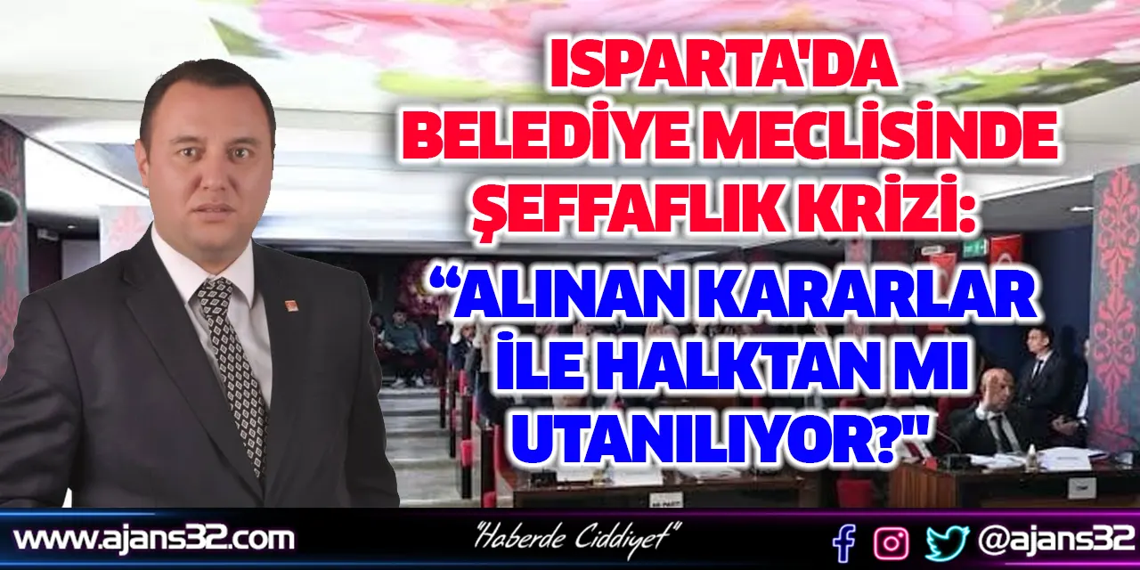 CHP’den Encümen Tepkisi: “Encümen Kararları Halktan Gizleniyor Mu?"