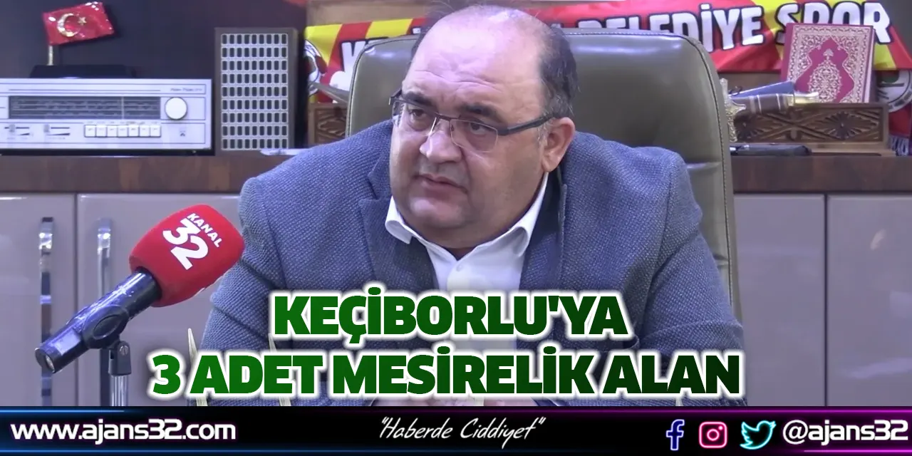 Keçiborlu'ya 3 Adet Mesirelik Alan Kazandırıyor
