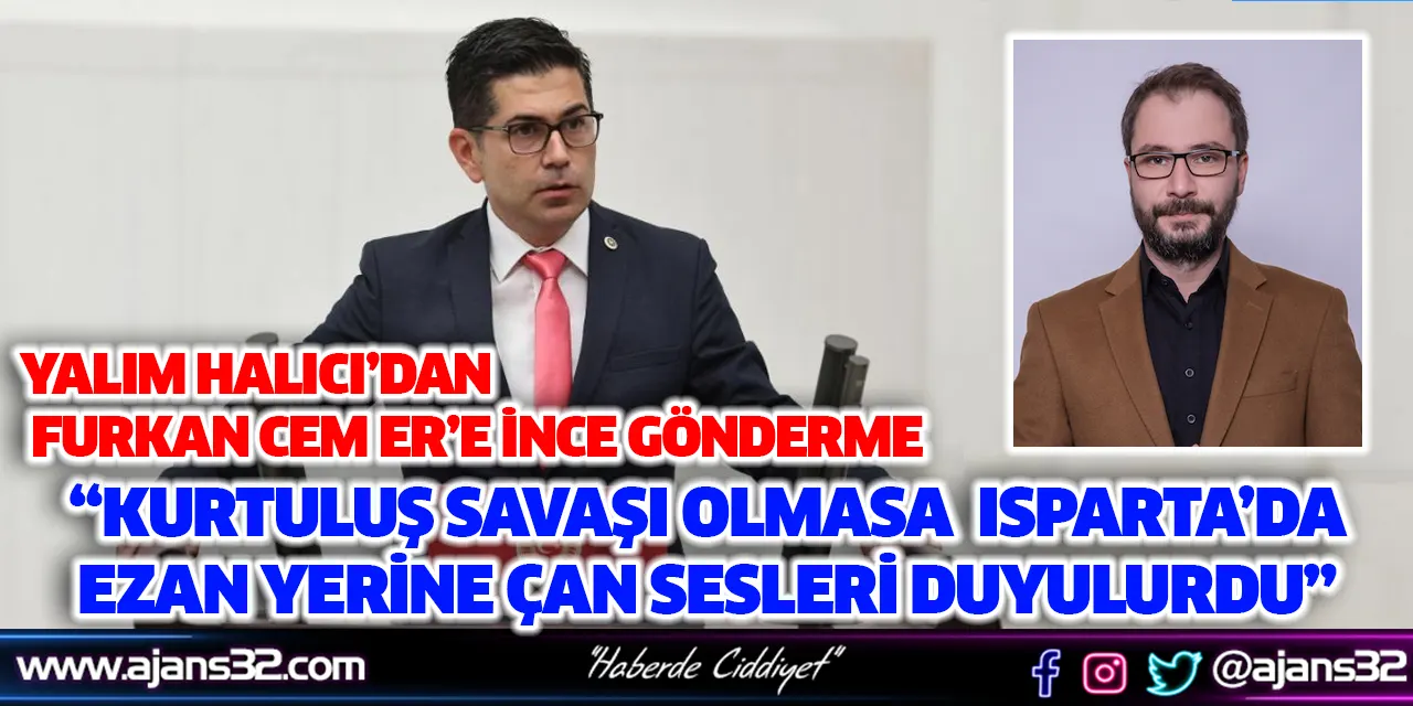 Yalım Halıcı’dan  Furkan Cem Er’e İnce Gönderme