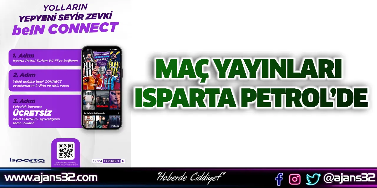 Maç yayınları Isparta Petrol'de