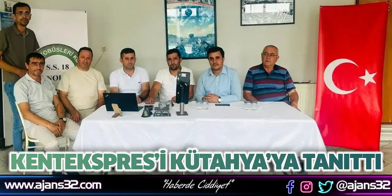 Daşdöner, Kentekspres’i Kütahya’ya Tanıttı