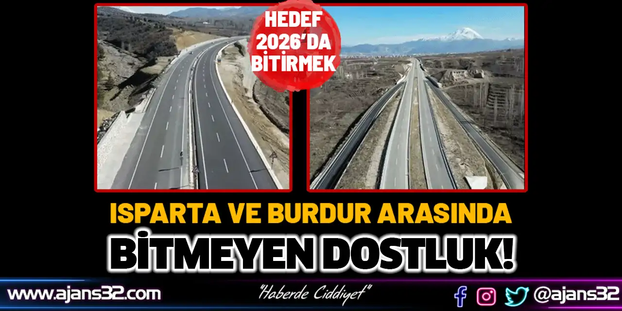 Isparta Ve Burdur Arasında Bitmeyen ‘dostluk’