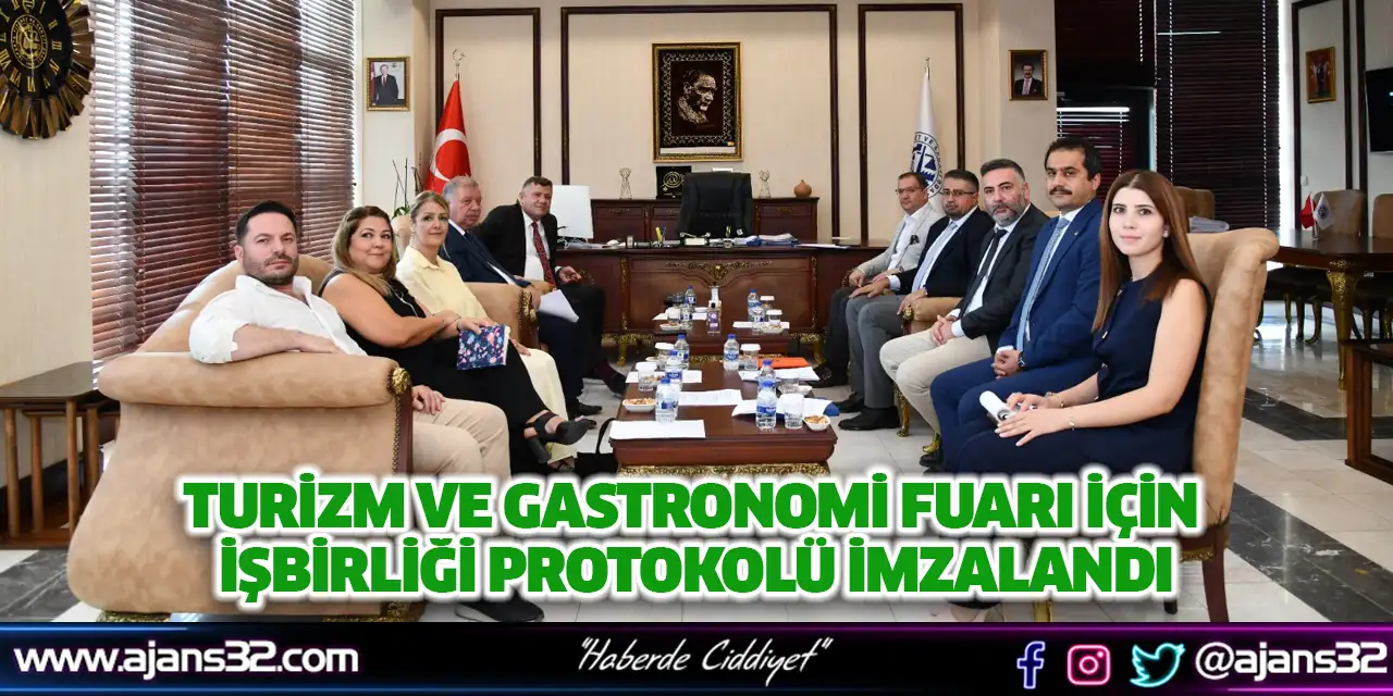 Turizm Ve Gastronomi Fuarı İçin İşbirliği Protokolü İmzalandı