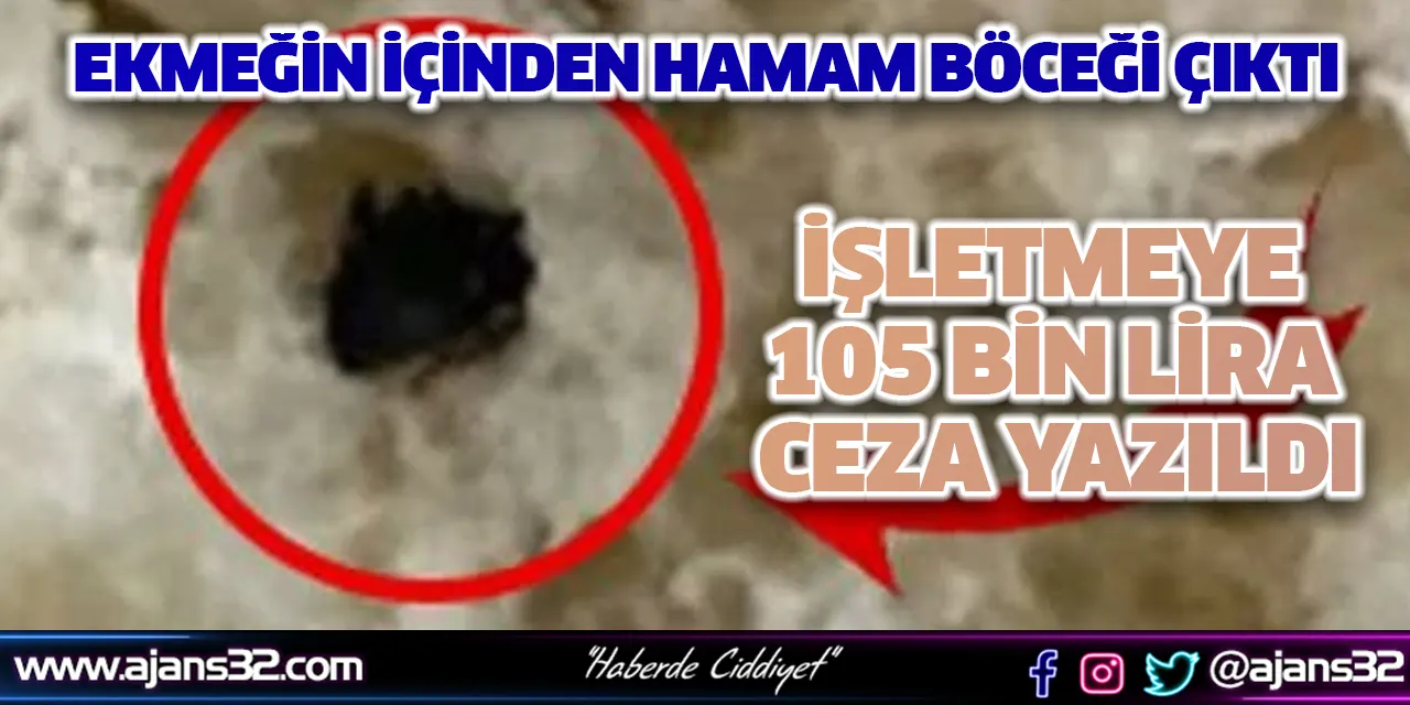Isparta'da Fırına 105 Bin Lira Ceza Yazıldı