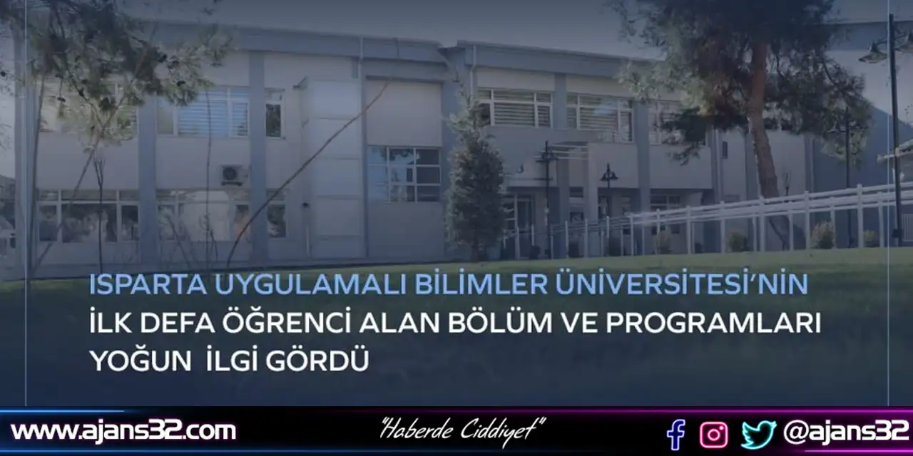ISUBÜ'nün İlk Defa Öğrenci Alan Bölüm ve Programları İlgi Gördü