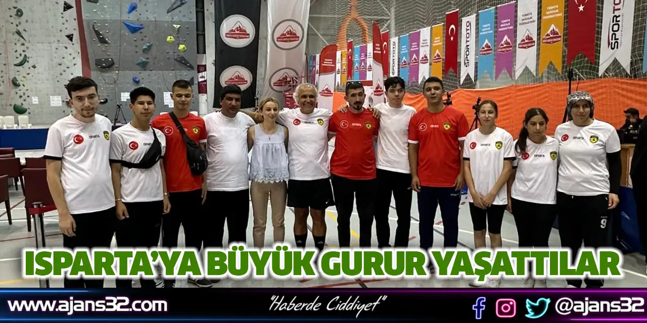 Isparta’ya Büyük Gurur Yaşattılar