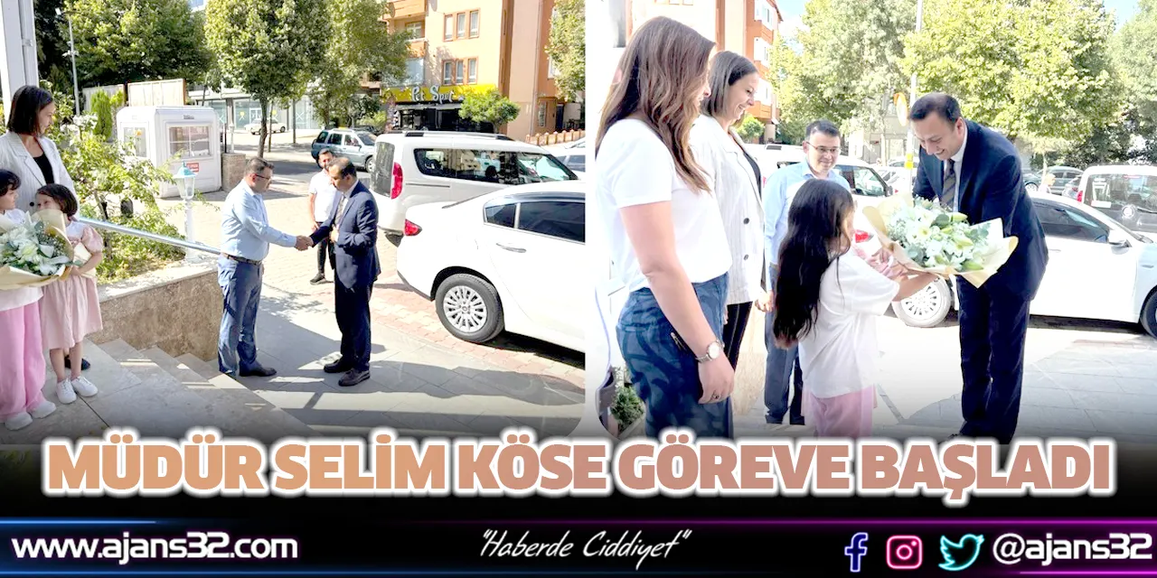 Müdür Selim Köse Göreve Başladı