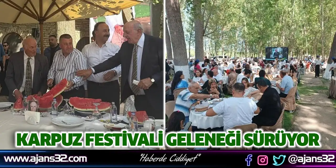 Karpuz Festivali Geleneği Sürüyor